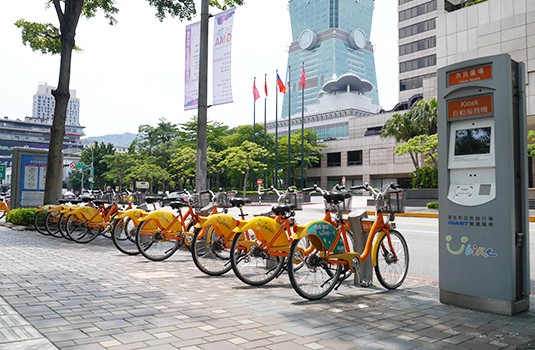 Jointly operated the public bicycle rental service of YouBike