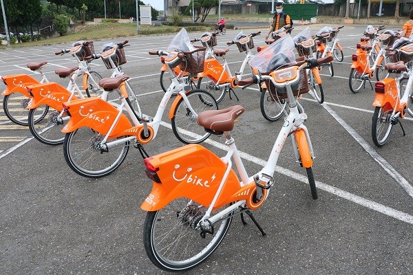 嘉義市公共自行車擴充記者會，YouBike2.0E電輔車抵嘉！嘉市E騎來！